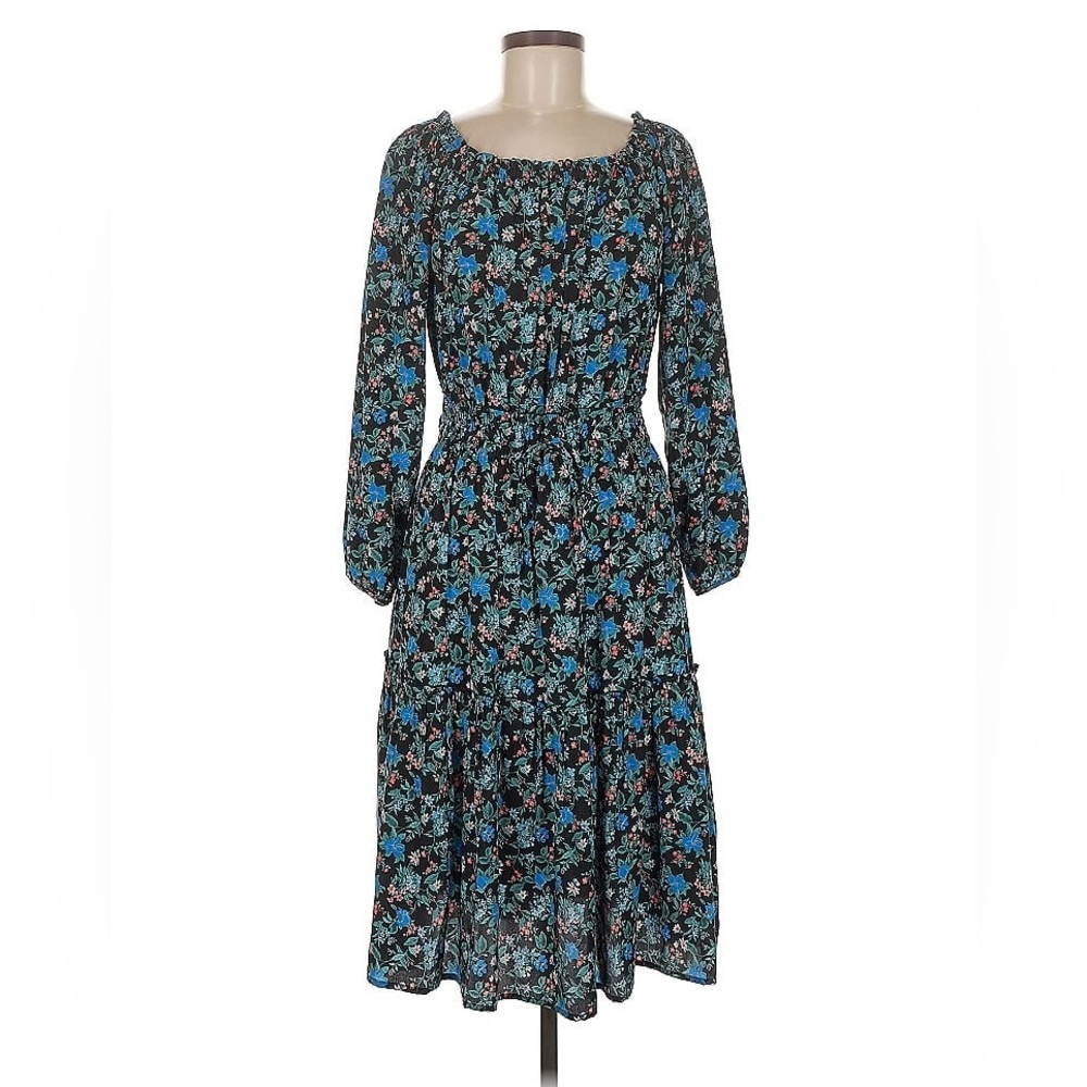 Club Monaco floral print midi dress